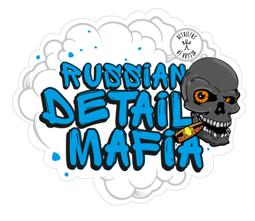 Стикер MAFIA Detailers Of Russia син. 