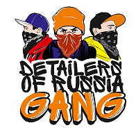 Стикер GANG Detailers Of Russia